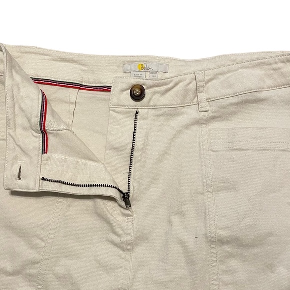 Boden A-Line Zip Front Mini Skirt w/ Pockets NWOT Size 8P - Picture 3 of 5